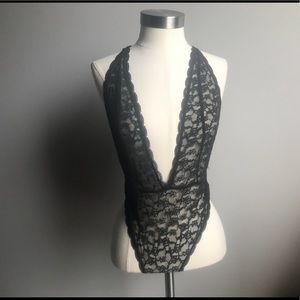 Victoria’s Secret Lace Plunge Teddy Lingerie